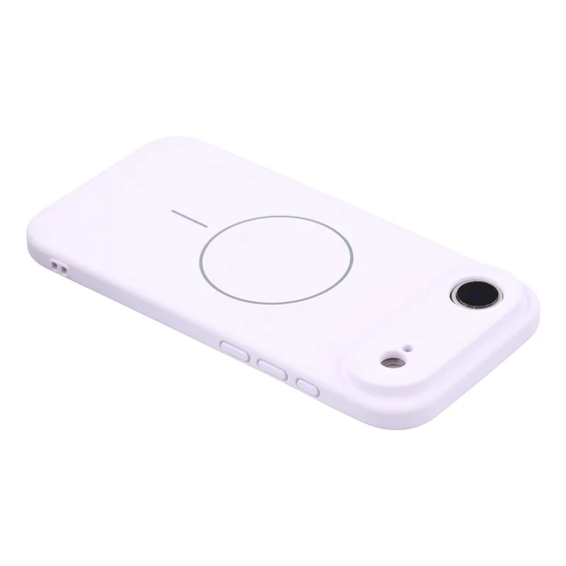 YCADEN For iPhone Air Case Compatible with MagSafe Precise Cutouts TPU Phone Back Cover - Morandi Purple