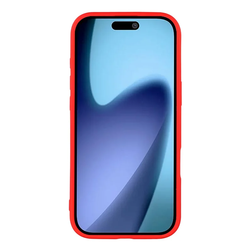 YCADEN For iPhone Air Case Compatible with MagSafe Precise Cutouts TPU Phone Back Cover - Chinese Red