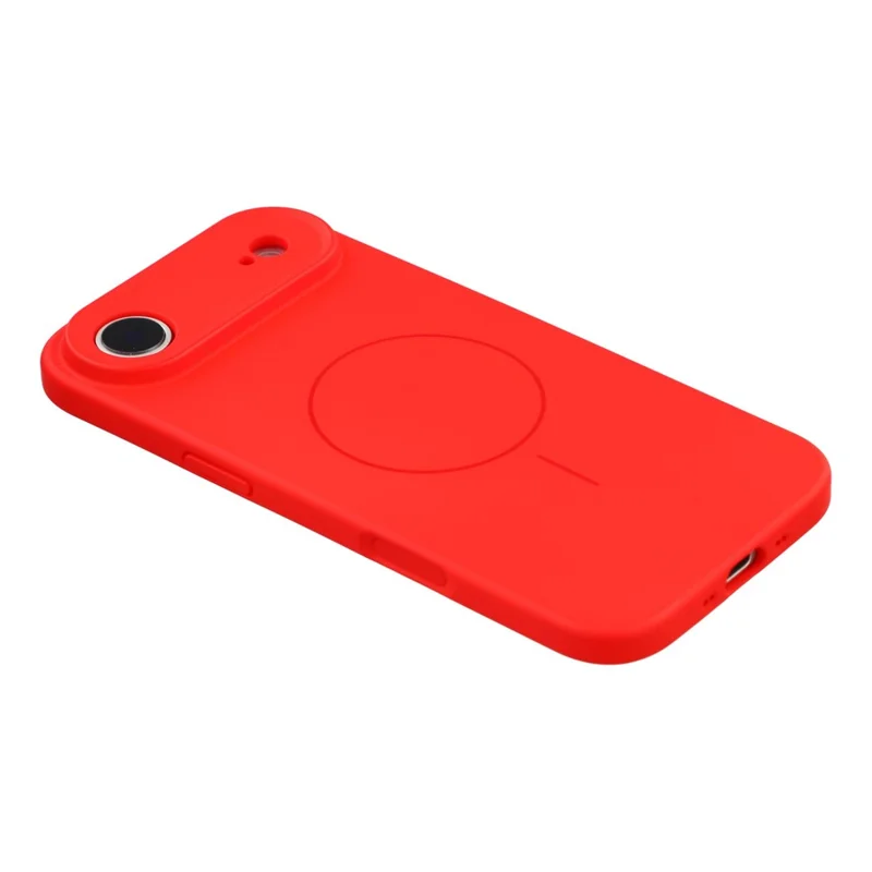YCADEN For iPhone Air Case Compatible with MagSafe Precise Cutouts TPU Phone Back Cover - Chinese Red