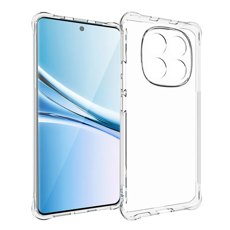 Étui de téléphone portable en TPU pour Xiaomi Redmi Note 15 5G, transparent, antidérapant