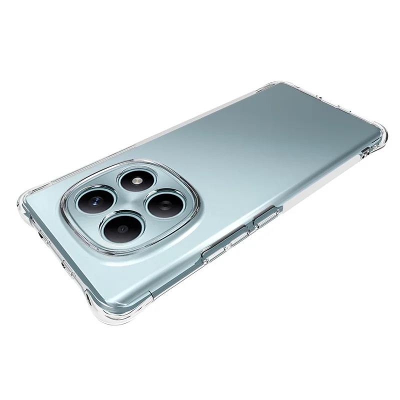 Étui de téléphone portable en TPU pour Xiaomi Redmi Note 15 5G, transparent, antidérapant