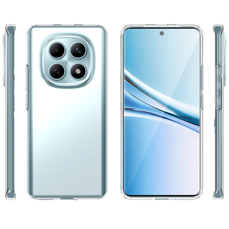 Compra em Massa para Capa Xiaomi Redmi Note 15 5G Transparente Resistente à Marcas de Água TPU Capa Traseira do Telefone