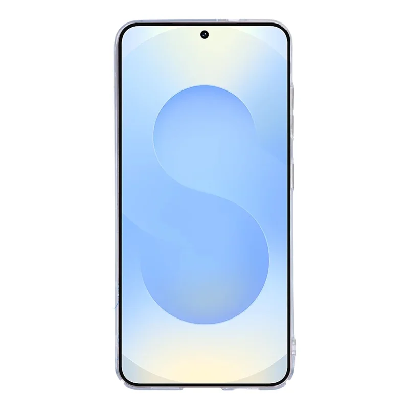 For Samsung Galaxy S24 Crystal Clear Magnetic Case Hard PC Phone Cover - Transparent White