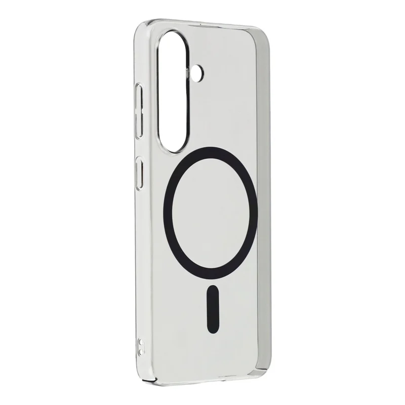 Capa Transparente Preta Compatível com MagSafe para Samsung Galaxy A26 5G