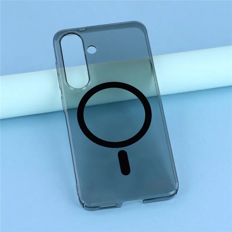 Capa Transparente Preta Compatível com MagSafe para Samsung Galaxy A26 5G