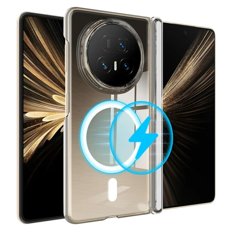 For Honor Magic V5 5G Magnetic Case Magnetic Hinge Protection PC Phone Cover