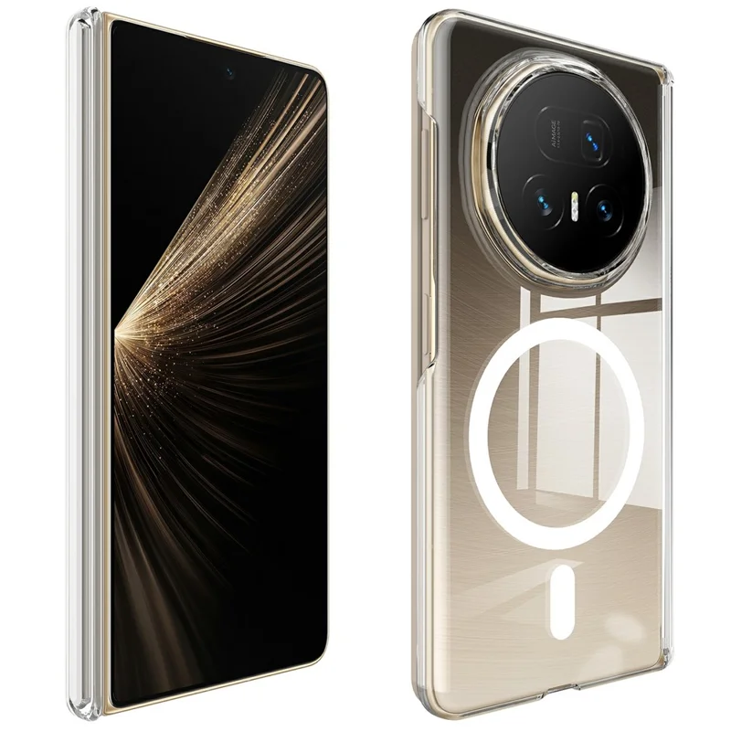 For Honor Magic V5 5G Magnetic Case Magnetic Hinge Protection PC Phone Cover