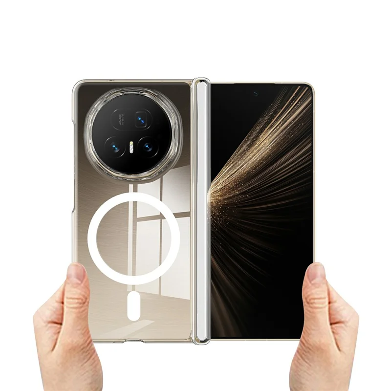 For Honor Magic V5 5G Magnetic Case Magnetic Hinge Protection PC Phone Cover