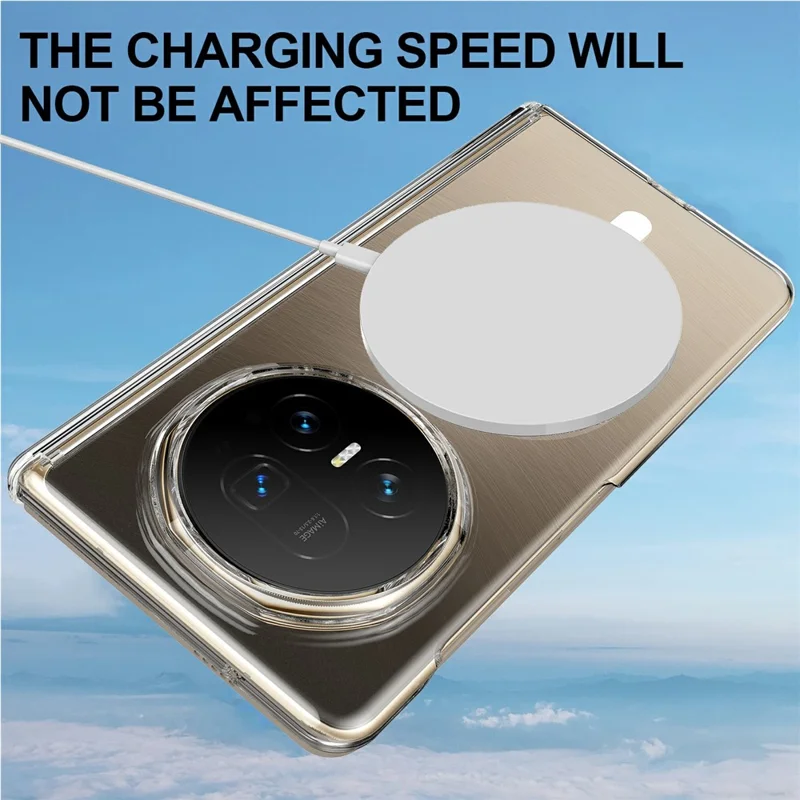 For Honor Magic V5 5G Magnetic Case Magnetic Hinge Protection PC Phone Cover