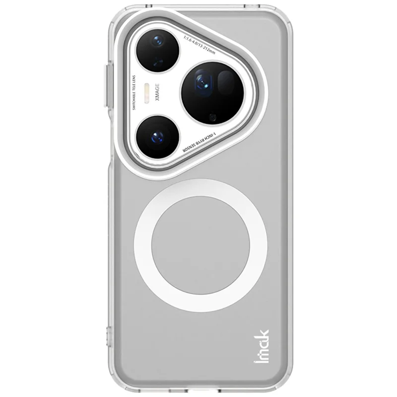 IMAK For Huawei Pura 80 Ultra Magnetic Case PC + TPU Protective Phone Back Cover - White