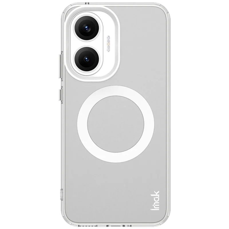 IMAK For Xiaomi Redmi Turbo 4 Pro 5G / Poco F7 5G Magnetic Case PC + TPU Protective Phone Back Cover - White