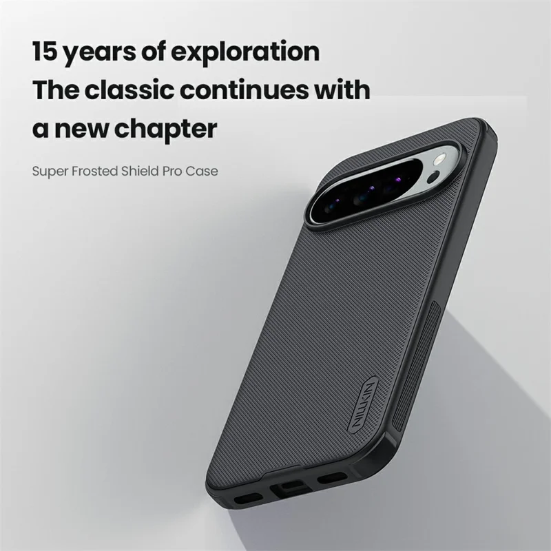 NILLKIN Frosted Shield Pro For Google Pixel 10 Pro  /  Pixel 10 Case Matte PC + TPU Phone Cover