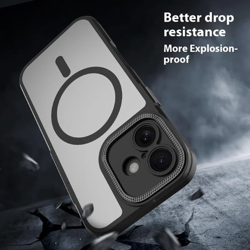 Bulk Purchasing For iPhone 13 Pro Max Case PC + TPU Precise Cutout Phone Cover Compatible with MagSafe - Black