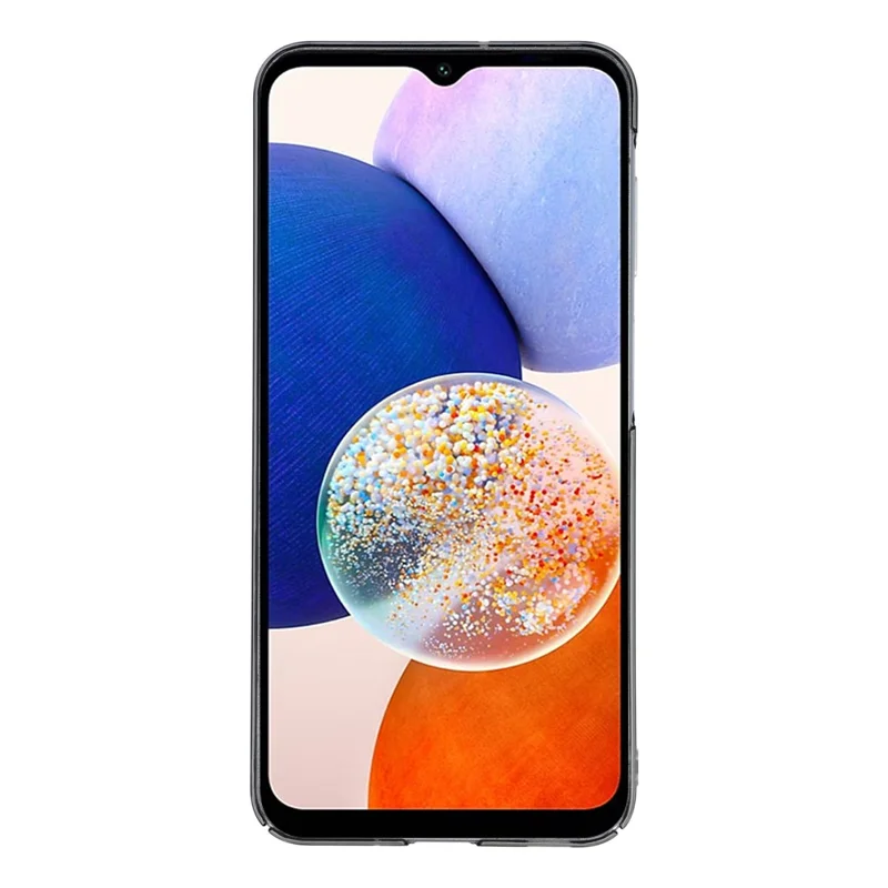 Capa Transparente Preta Compatível com MagSafe para Samsung Galaxy A14 5G / 4G
