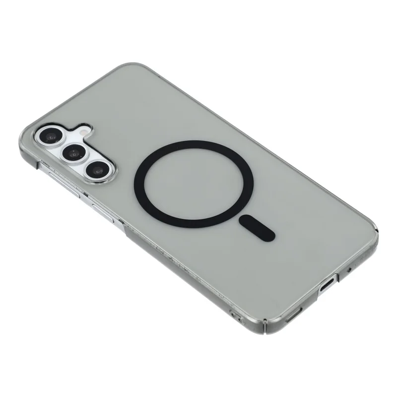 Capa Transparente Preta Compatível com MagSafe para Samsung Galaxy A14 5G / 4G