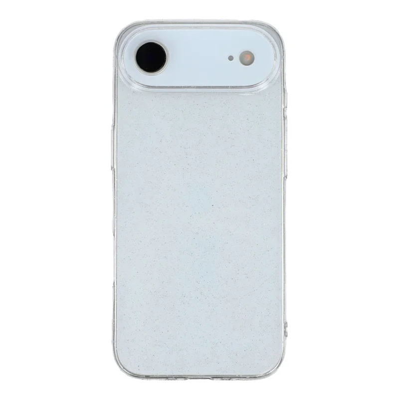 For iPhone Air Case Glitter Transparent Hard PC Phone Cover
