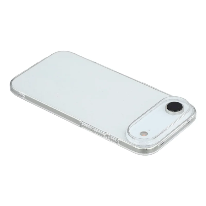 For iPhone Air Case Glitter Transparent Hard PC Phone Cover