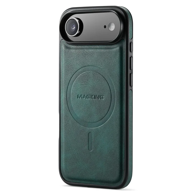 MAGKING K1 Series For iPhone Air Magnetic Case PC + TPU + PU Leather Phone Cover - Green