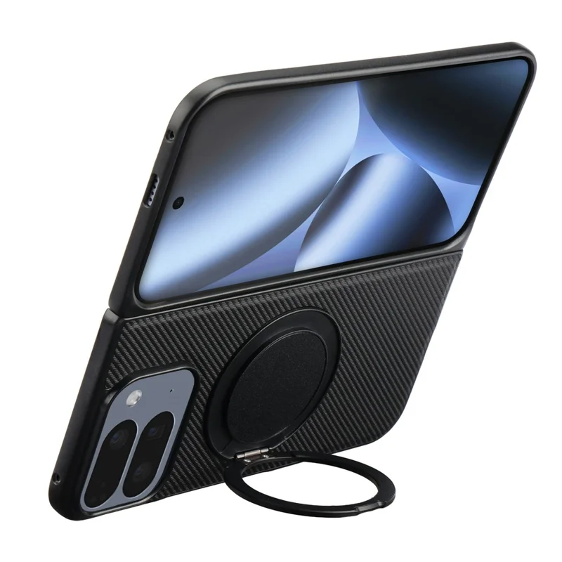 VILI TCY for Google Pixel 10 Pro Fold Magnetic Phone Case with Rotary Kickstand PC TPU Back Cover