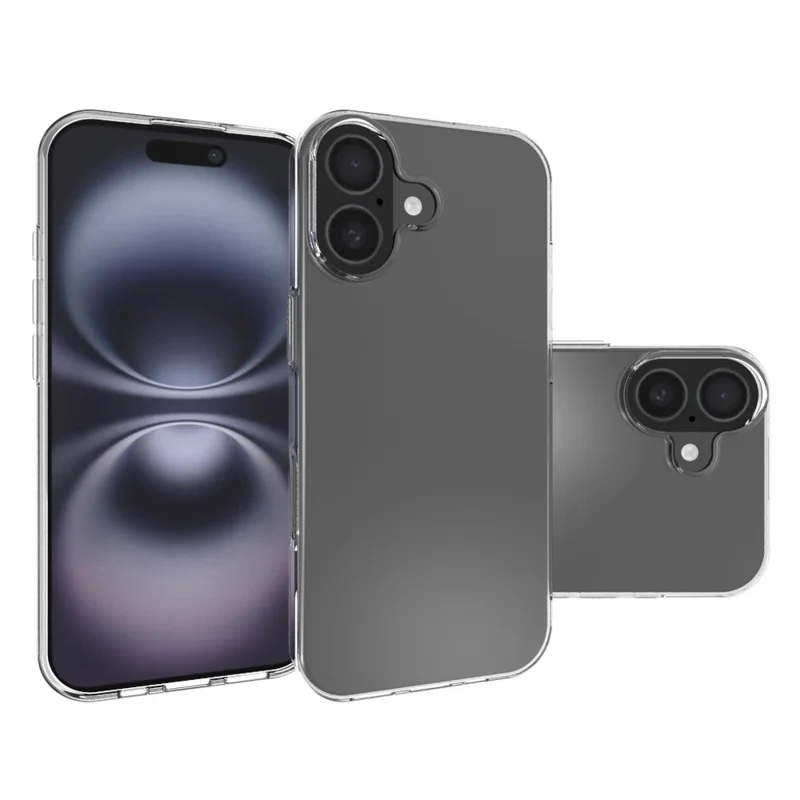 Bulk Purchasing 50Pcs For iPhone 17 Case Watermark Free Clear TPU Phone Back Cover
