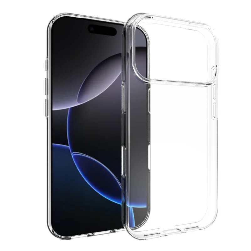 Bulk Purchasing 50Pcs For iPhone 17 Pro Max Case Watermark Free Clear TPU Phone Back Cover