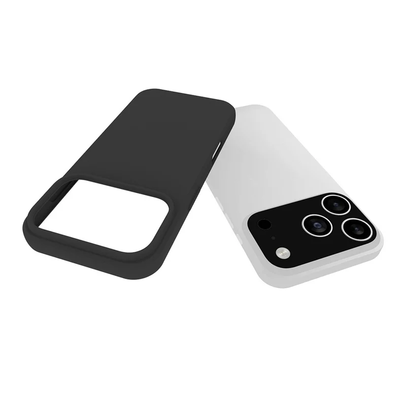 Étui pour iPhone 17 Pro, 100 pièces, double face, en TPU mat antichoc