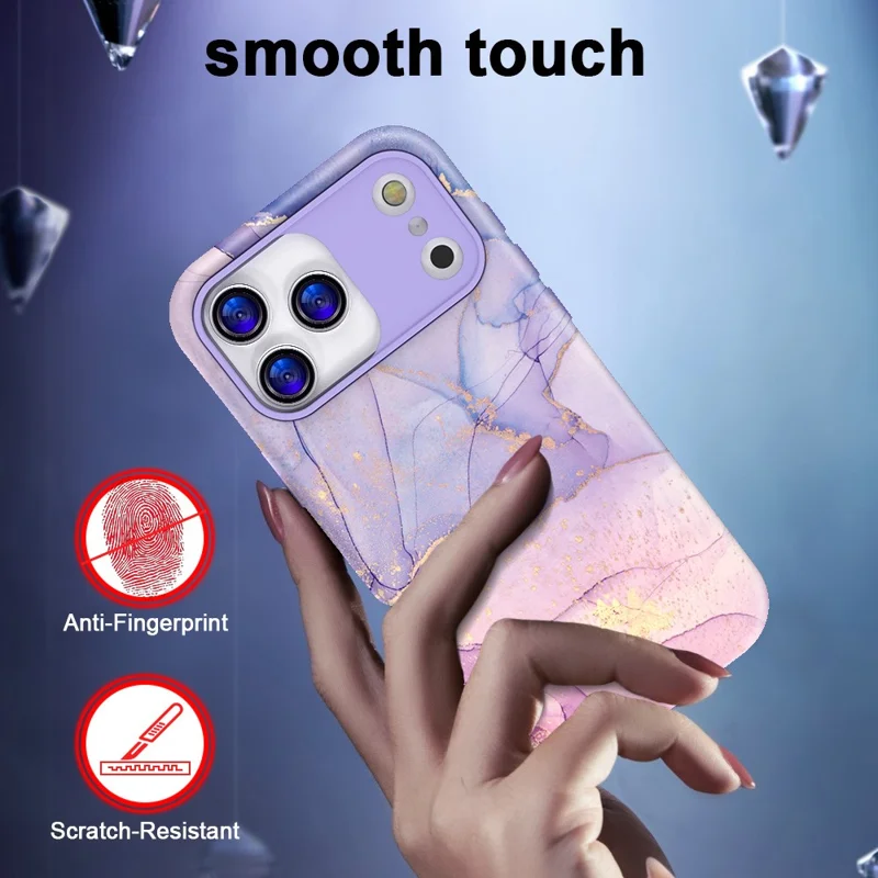 For iPhone 17 Pro Case Water Transfer Printing PC + TPU-telefoonhoes - P-GWL10027
