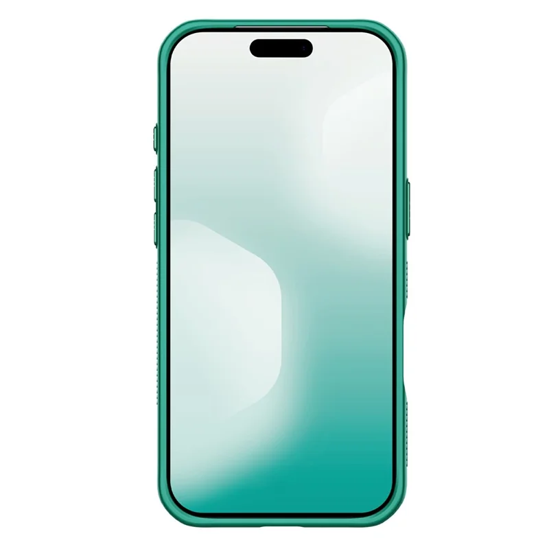 NILLKIN Iceblade CamProp Para iPhone 17 Pro Funda Magnética Tapa de Lente Clara Soporte de Pie PC TPU Cubierta de Teléfono - Verde