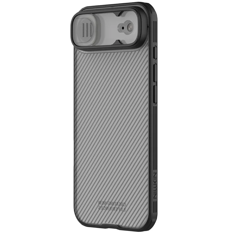 NILLKIN Camshield Pro Series For iPhone Air Case TPU + PC Clear Black Phone Cover with Camera Slider
