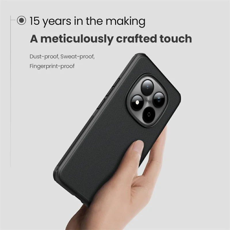 NILLKIN Frosted Shield Pro para Xiaomi Redmi Note 15 Pro+ 5G Funda Compatible con MagSafe PC + Funda de Teléfono TPU