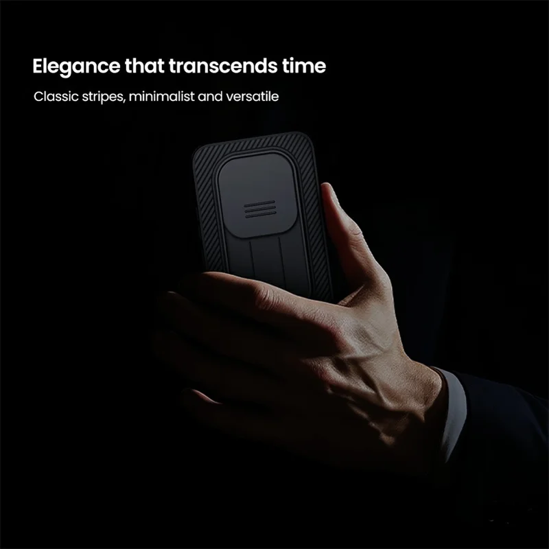 NILLKIN seria Camshield Pro dla obudowy Xiaomi Redmi Note 15 Pro 5G, pokrywa telefonu PC + TPU z przesuwaną osłoną aparatu