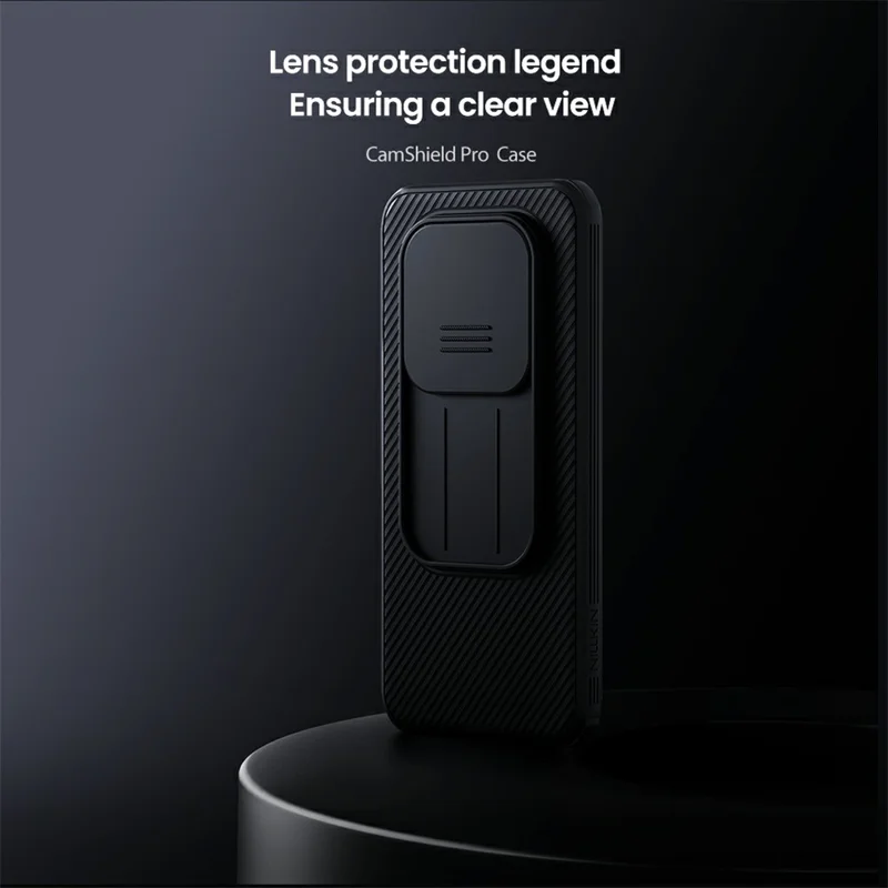 NILLKIN Camshield Pro-serie voor Xiaomi Redmi Note 15 Pro+ 5G hoesje PC + TPU Schuifbare camerabehuizing telefoonhoes
