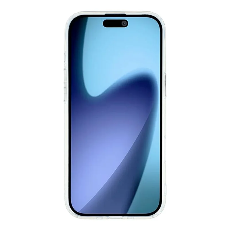 For iPhone Air Case Rhinestone Edge Butterfly Bow Decor TPU + PC IMD Phone Cover - Glitter Light Green