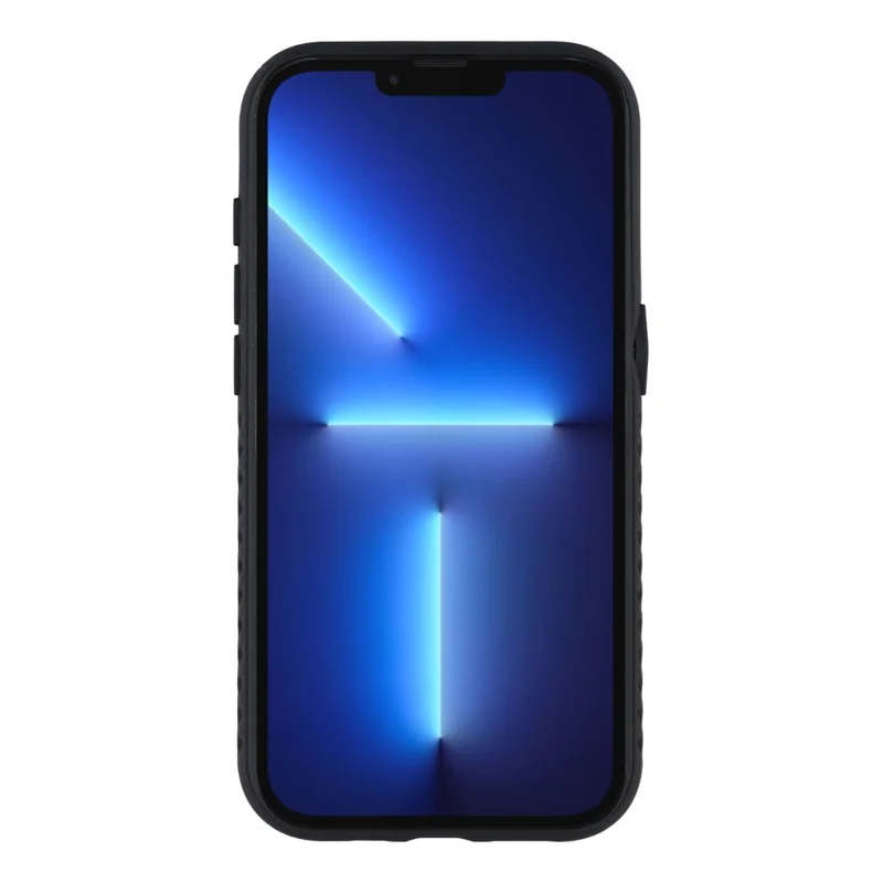 Capa para iPhone 13 Pro Max com Suporte Resistente a Choques Capa Traseira de Telefone TPU + PC - Laranja
