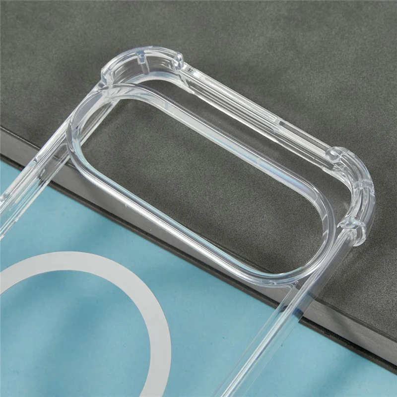 For Google Pixel 10 Pro XL Magnetic Case 1.5mm Shockproof Clear Phone Back Cover