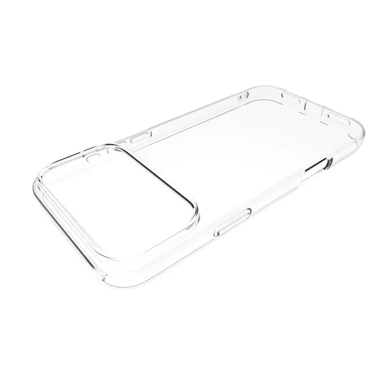 Bulk Purchasing 100PCS For iPhone 17 Pro Max Case Watermark Free Clear TPU Phone Cover with Lanyard Hole