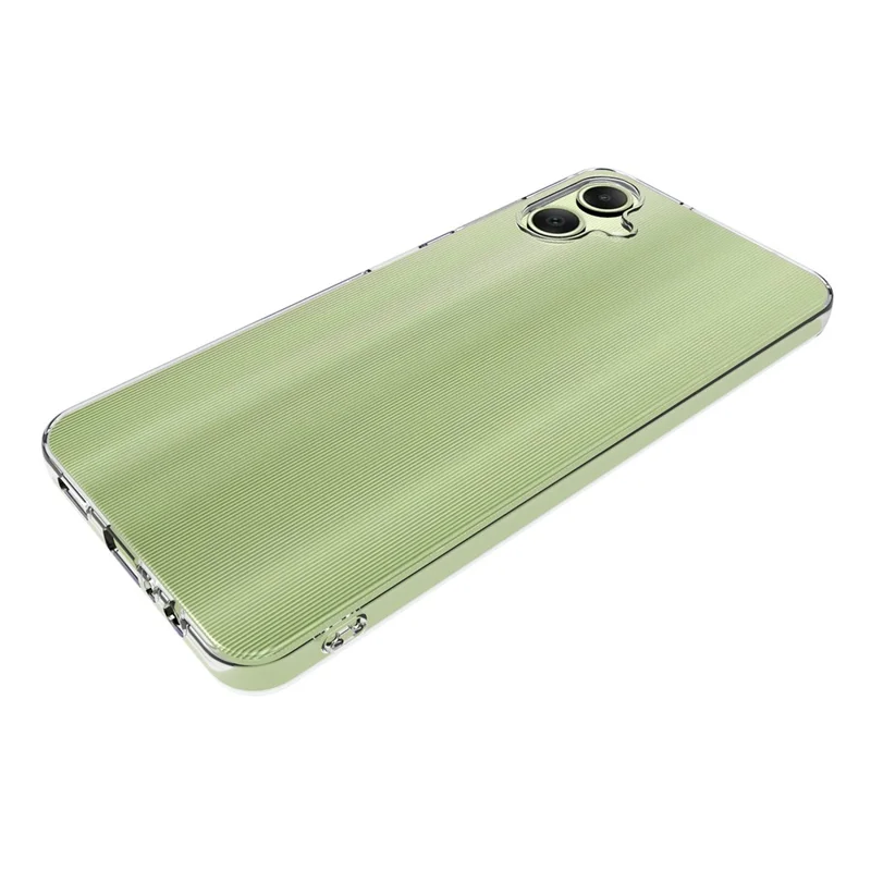 Bulk Purchasing 100PCS For Samsung Galaxy A06 4G Case Watermark Free Clear TPU Phone Cover with Lanyard Hole