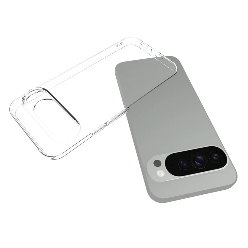 Bulk Purchasing 100PCS For Google Pixel 10 Pro XL Case Watermark Free Clear TPU Phone Cover with Lanyard Hole