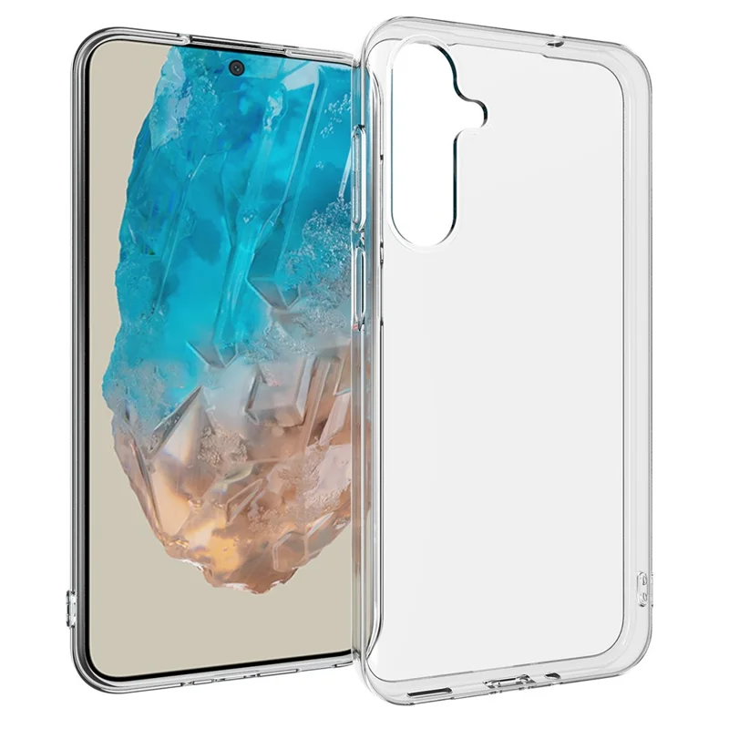 Bulk Purchasing 100PCS For Samsung Galaxy M35 5G Case Watermark Free Clear TPU Phone Cover with Lanyard Hole