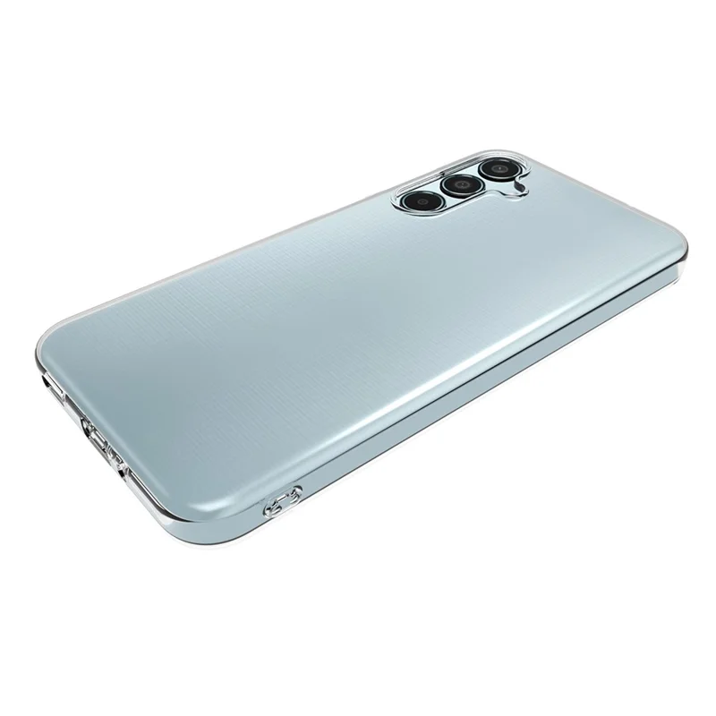 Bulk Purchasing 100PCS For Samsung Galaxy M35 5G Case Watermark Free Clear TPU Phone Cover with Lanyard Hole