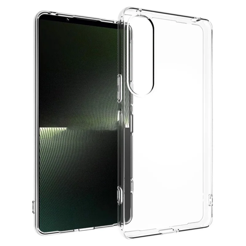 Bulk Purchasing 100PCS For Sony Xperia 1 VI Case Watermark Free Clear TPU Phone Cover with Lanyard Hole
