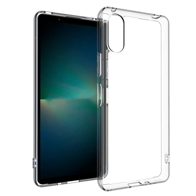 Bulk Purchasing 100PCS For Sony Xperia 10 VI Case Watermark Free Clear TPU Phone Cover with Lanyard Hole