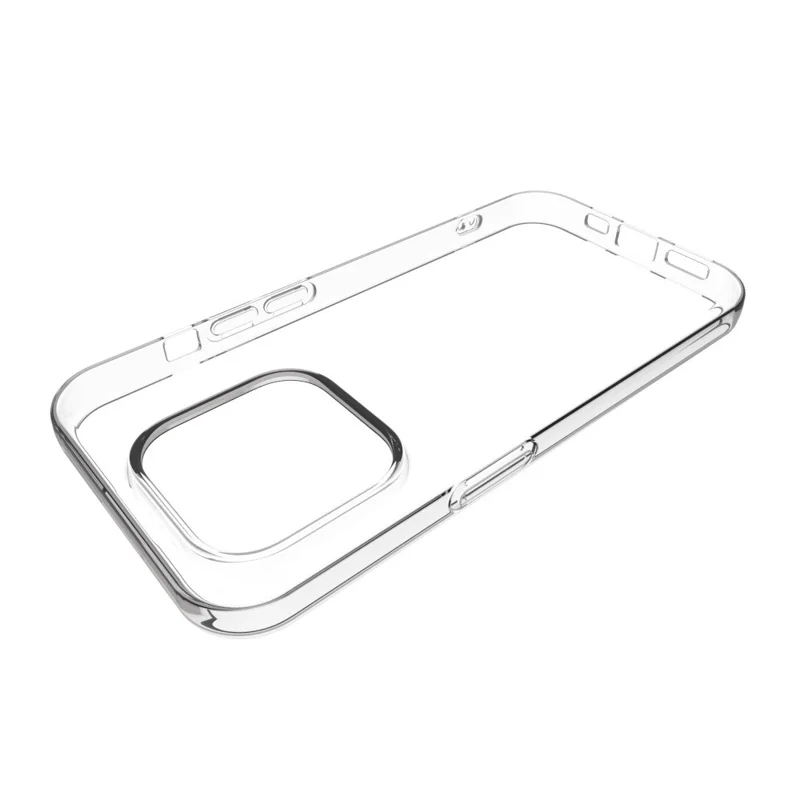 Bulk Purchasing 100PCS For iPhone 15 Pro Max Case Watermark Free Clear TPU Phone Cover with Lanyard Hole