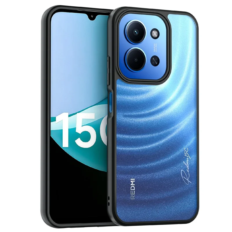 Coque de téléphone pour Xiaomi Redmi 15C 5G (UE) (173 mm) / 4G (UE) (173 mm) / Poco C85 4G (173 mm) Coque de protection en PC + TPU transparent