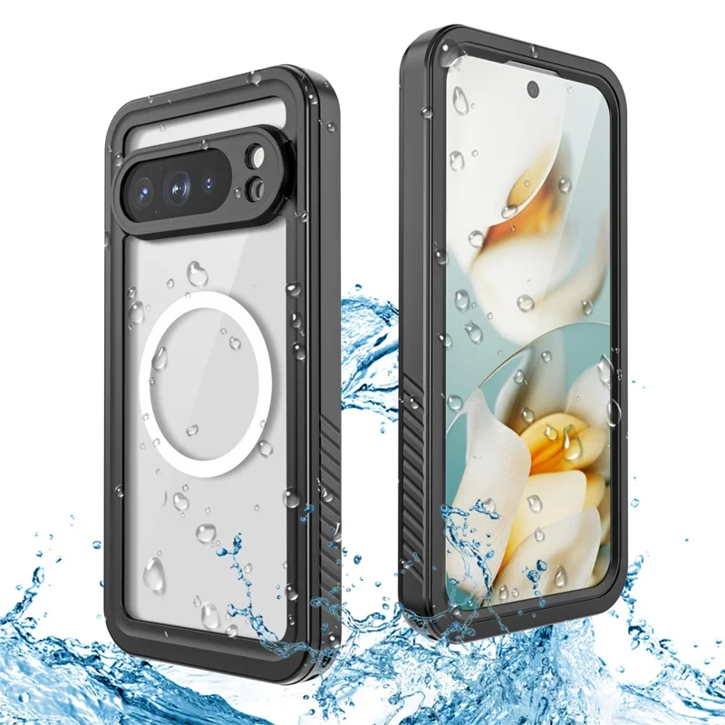 REDPEPPER FS Series For Google Pixel 10 Pro XL Waterproof Magnetic Case PC TPU PET Clear Phone Cover