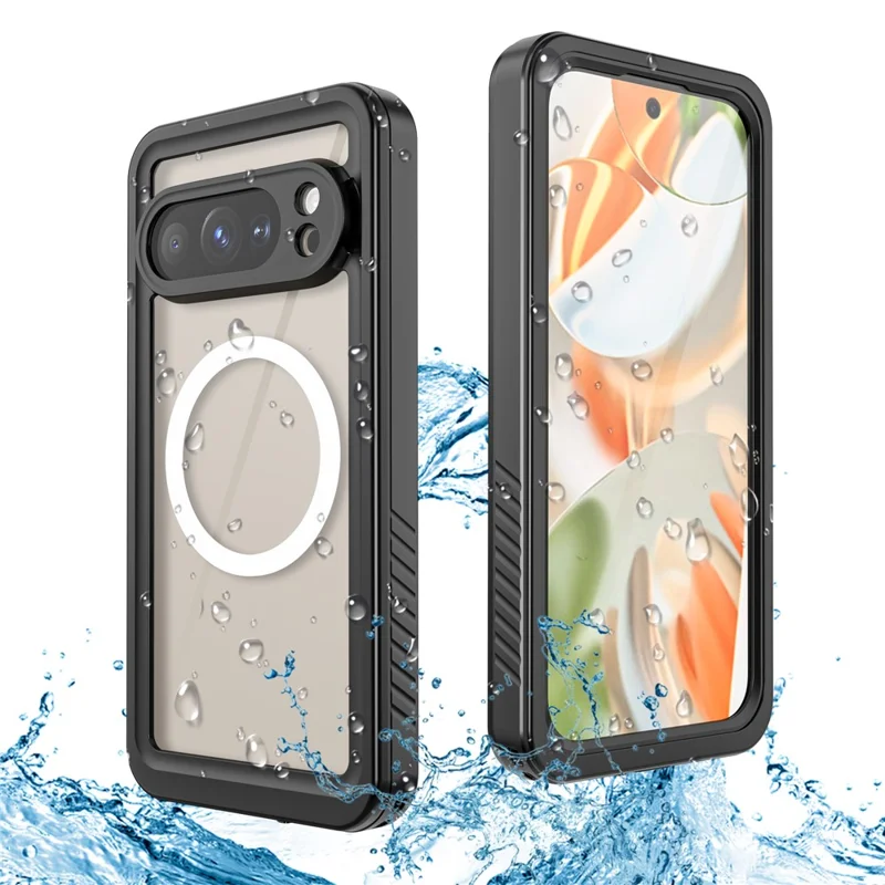 REDPEPPER FS Series For Google Pixel 10 Pro Waterproof Magnetic Case PC TPU PET Clear Phone Cover