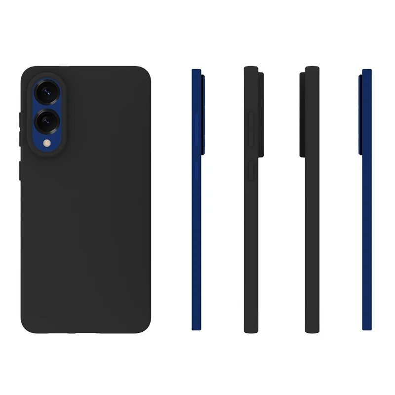 Bulk Purchasing 100PCS for Samsung Galaxy S25 Edge Case Double-Sided Matte TPU Shockproof Phone Back Cover