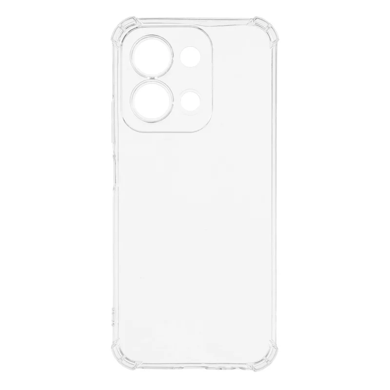 Coque de téléphone pour Xiaomi Redmi 15C 5G (UE) (173 mm) / 4G (UE) (173 mm) / Poco C85 4G (173 mm) Renforcé Quatre Coins Anti-Chute Couverture TPU Transparente
