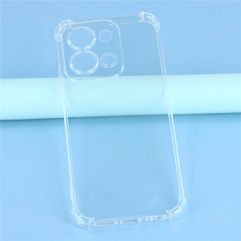 Coque de téléphone pour Xiaomi Redmi 15C 5G (UE) (173 mm) / 4G (UE) (173 mm) / Poco C85 4G (173 mm) Renforcé Quatre Coins Anti-Chute Couverture TPU Transparente