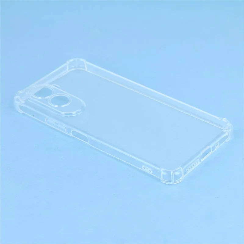 Obudowa do Xiaomi Poco M7 4G (169 mm) przezroczysta z wzmocnionymi narożnikami, antyudarowa obudowa z TPU